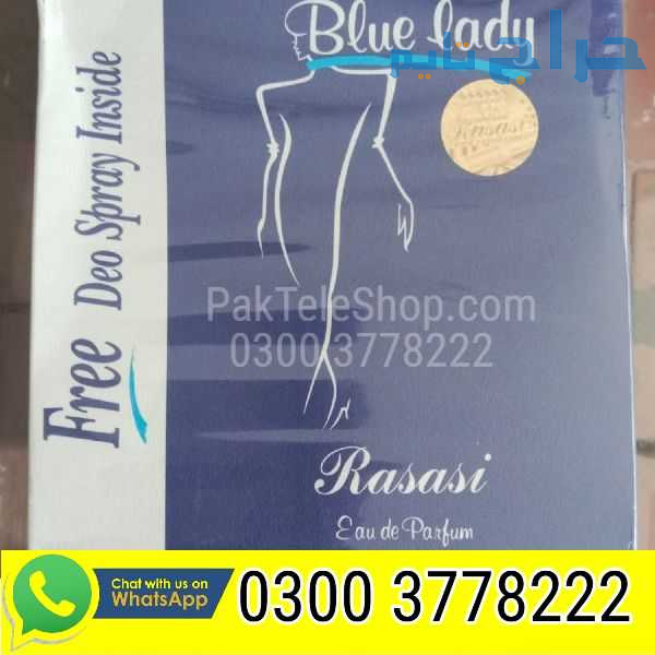 Karachi	Blue lady Rasasi Eau de Parfum 03003778222