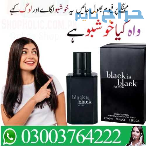 Sellion Black is Black Perfume For Men – 100 ml 03...