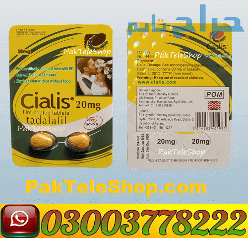 Cialis 20mg 2 Tablets Pack Price In Pakistan | 030...