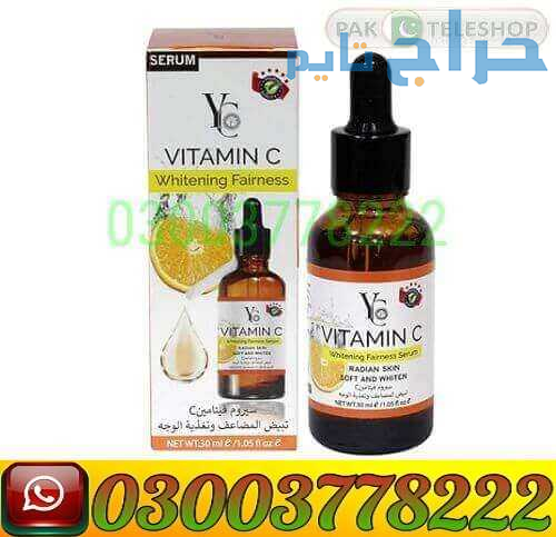 YC Vitamin C Whitening Fairness Serum in Pakistan...