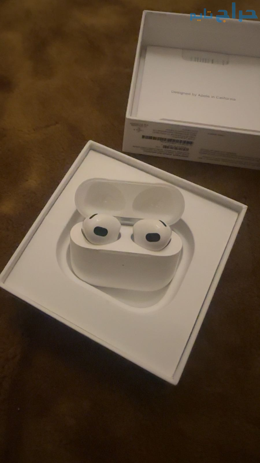 موديل الجهاز                AirPods 3rd Gen حجم ذا...