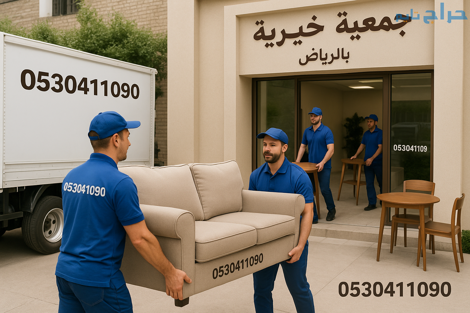 جمعيه خيريه تاخز الاثاث  بالرياض 0530411090/ توصيل