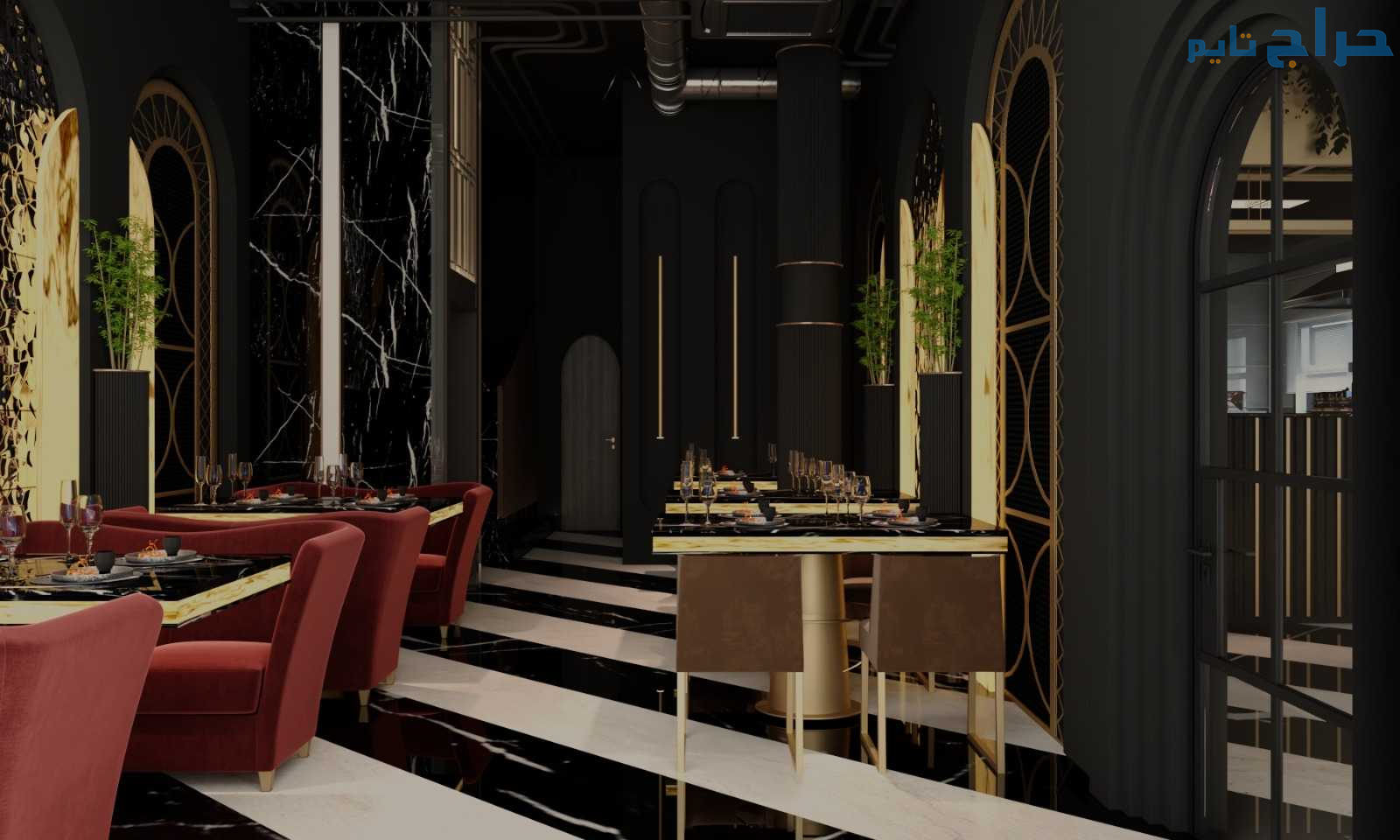تصميم تنفيذ ديكور  محلات مطاعم وكوفي تسليم مفتاح
