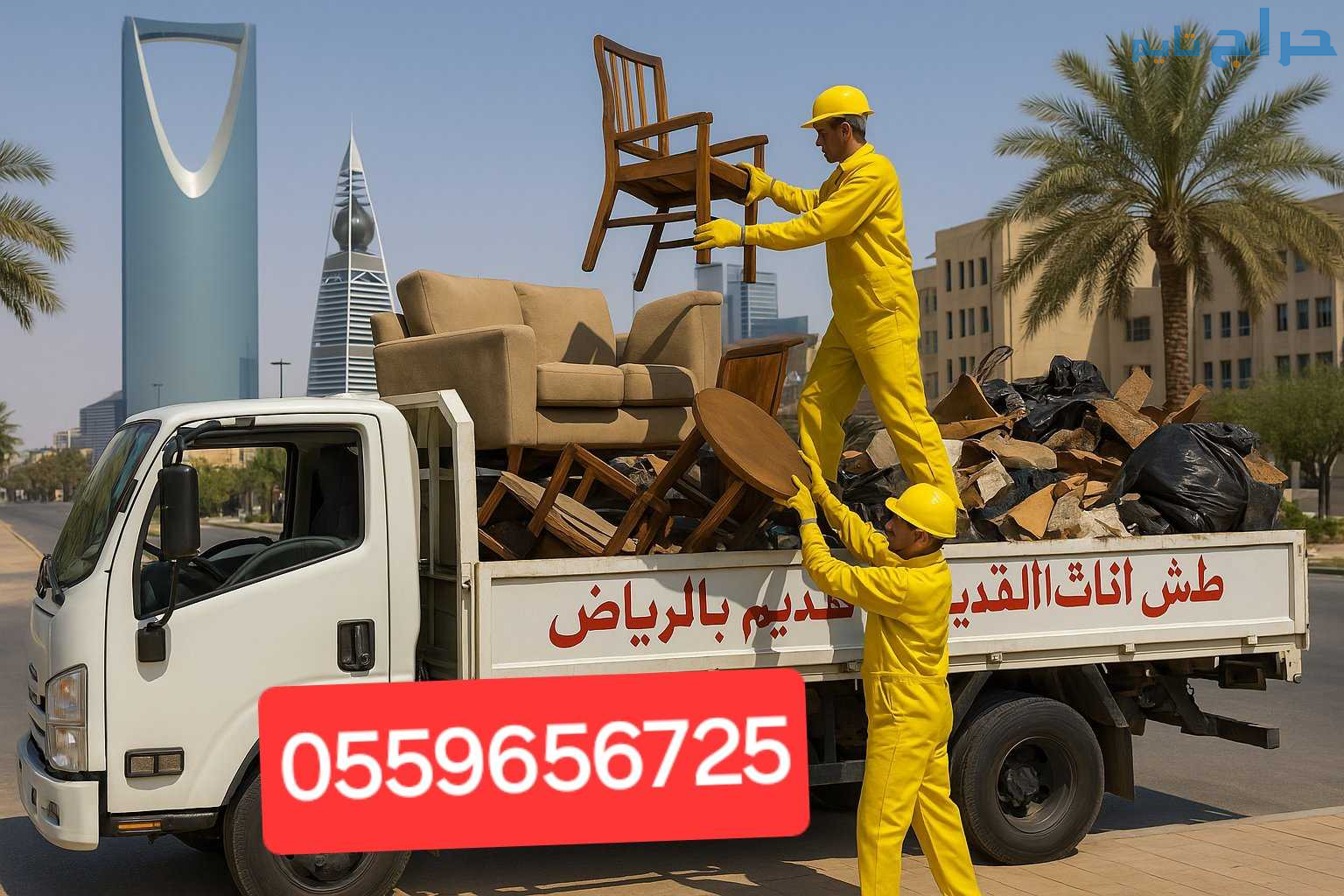 دينا طش الاثاث القديم بالرياض 0559656725 رمي اثاث