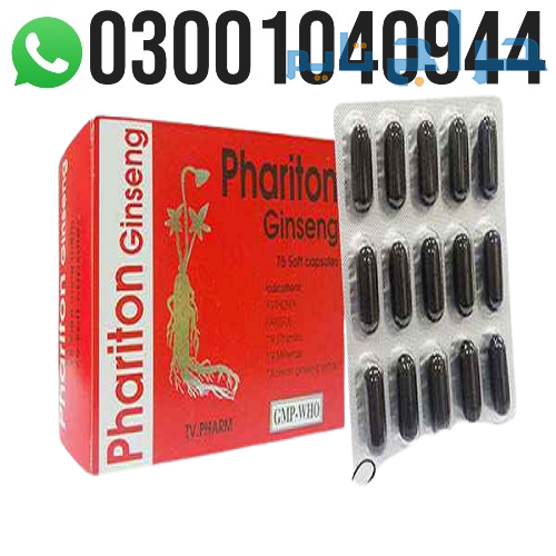 Phariton Ginseng Capsules  in Hyderabad | 03001040...