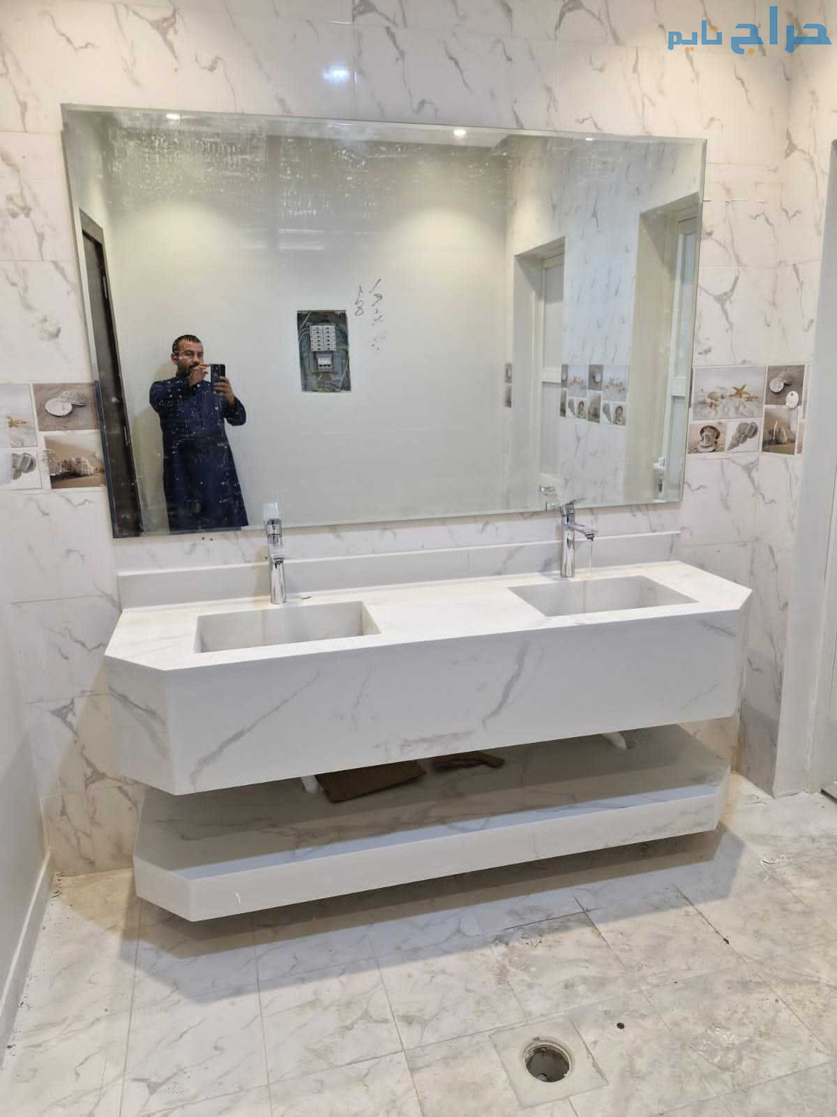 مغاسل رخام ، بناء مغاسل رخام حمامات